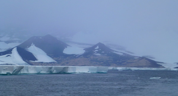 Cape Crozier and the start of The Ross Ice Shelf