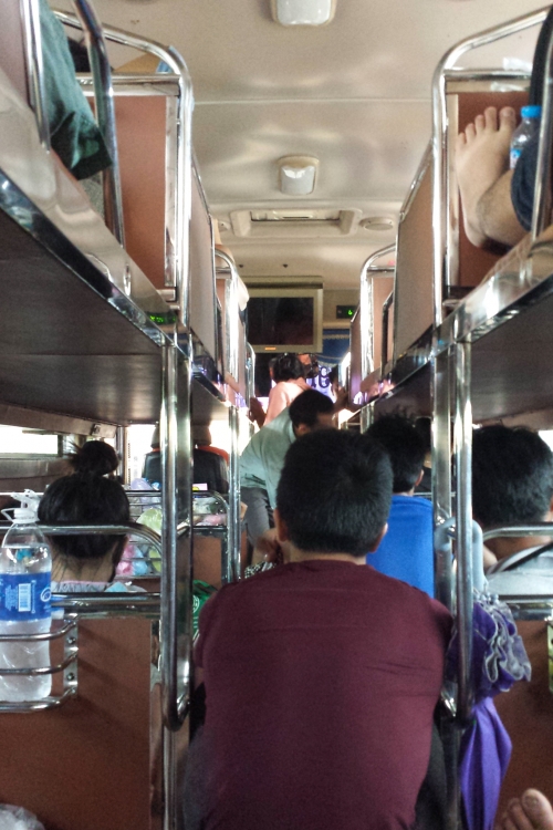 Lao Sleeper Bus