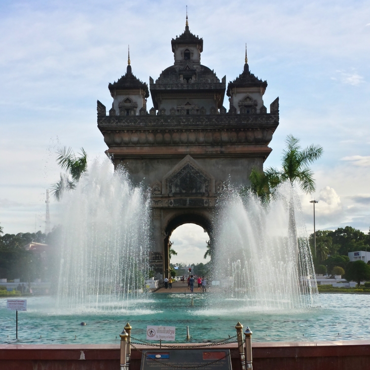 Vientiane, Laos Fountain