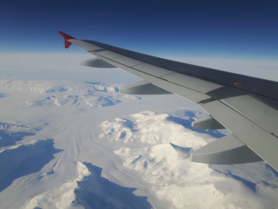 Antarctica from the air