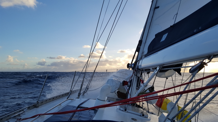 Sailing Tasman Sea