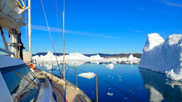 Sailing Greenland